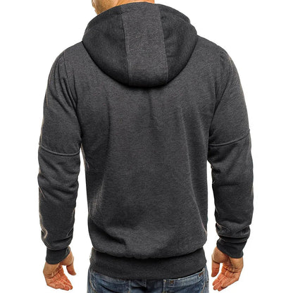 CoreFlex | Stylish Comfortable Slim Fit Men's Hoodie with Zipper