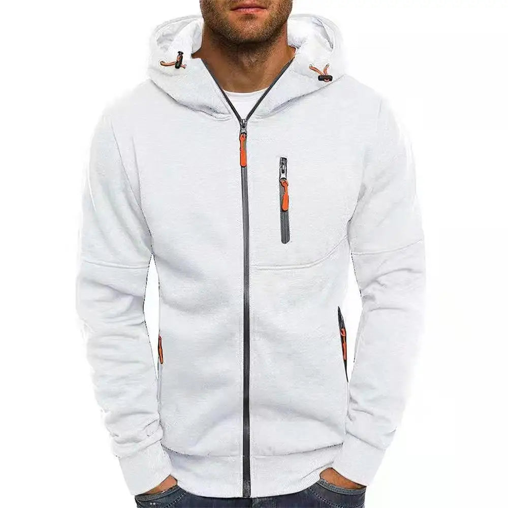 CoreFlex | Stylish Comfortable Slim Fit Men's Hoodie with Zipper