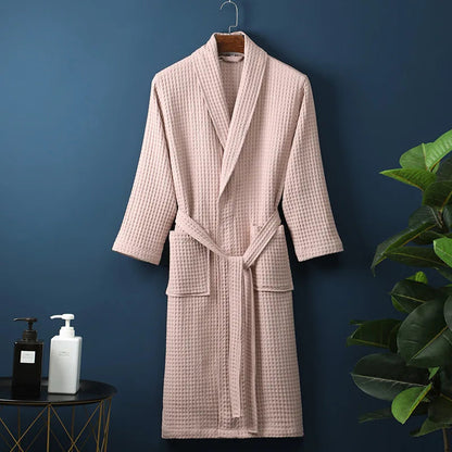 CozyCotton | Luxurious Soft Breathable Cotton Bathrobe for Men and Women