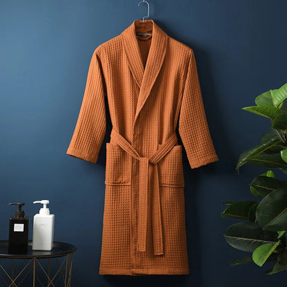 CozyCotton | Luxurious Soft Breathable Cotton Bathrobe for Men and Women
