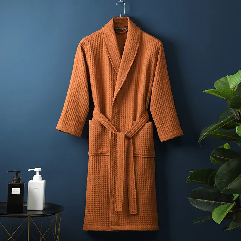 CozyCotton | Luxurious Soft Breathable Cotton Bathrobe for Men and Women