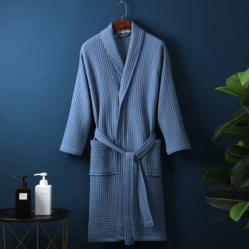 CozyCotton | Luxurious Soft Breathable Cotton Bathrobe for Men and Women