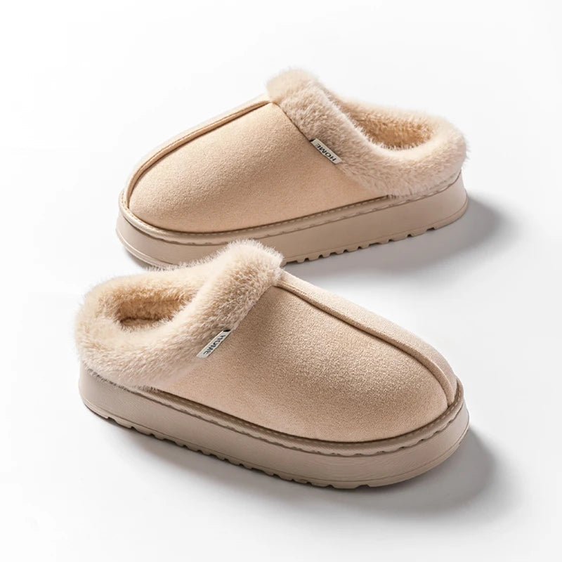 CozyFleece | Plush Comfortable Men's Indoor Slippers for Winter Warmth