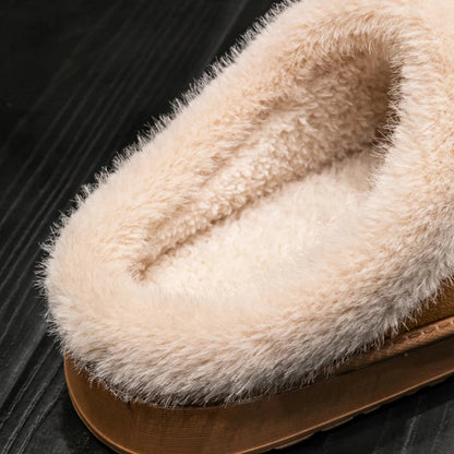 CozyFleece | Plush Comfortable Men's Indoor Slippers for Winter Warmth