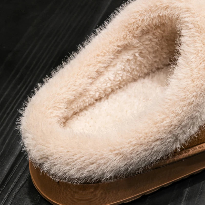 CozyFleece | Plush Comfortable Men's Indoor Slippers for Winter Warmth