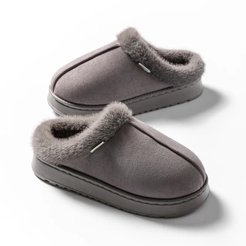 CozyFleece | Plush Comfortable Men's Indoor Slippers for Winter Warmth