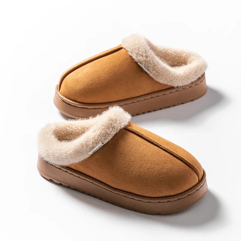 CozyFleece | Plush Comfortable Men's Indoor Slippers for Winter Warmth