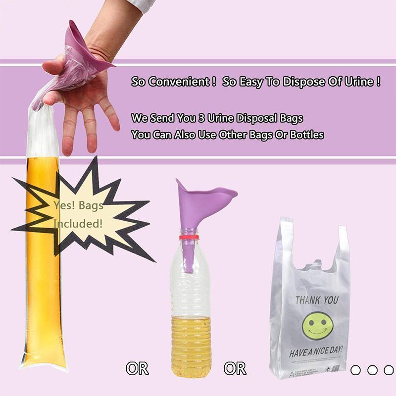 FeminaFunnel | Practical Ergonomic Women's Urinal for Standing Use