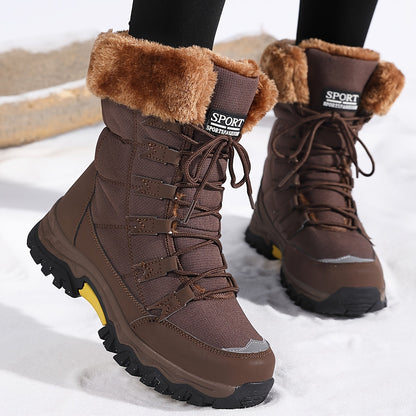 FrostGuard | Stylish Warm Women's Winter Boots with Non-Slip Sole