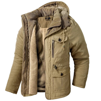FrostGuard | Stylish Weatherproof Mens Winter Jacket for Cold Conditions