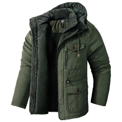 FrostGuard | Stylish Weatherproof Mens Winter Jacket for Cold Conditions