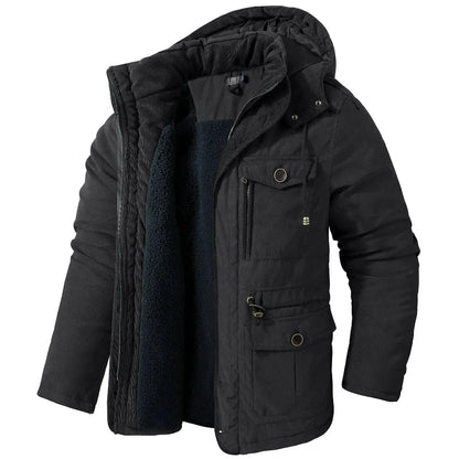 FrostGuard | Stylish Weatherproof Mens Winter Jacket for Cold Conditions