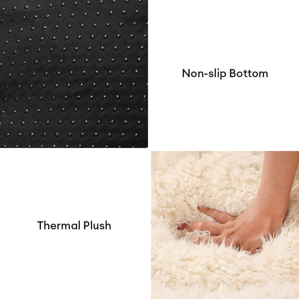 Alpaca-Shaped Fluffy Warm Detachable Dog And Cat Bed