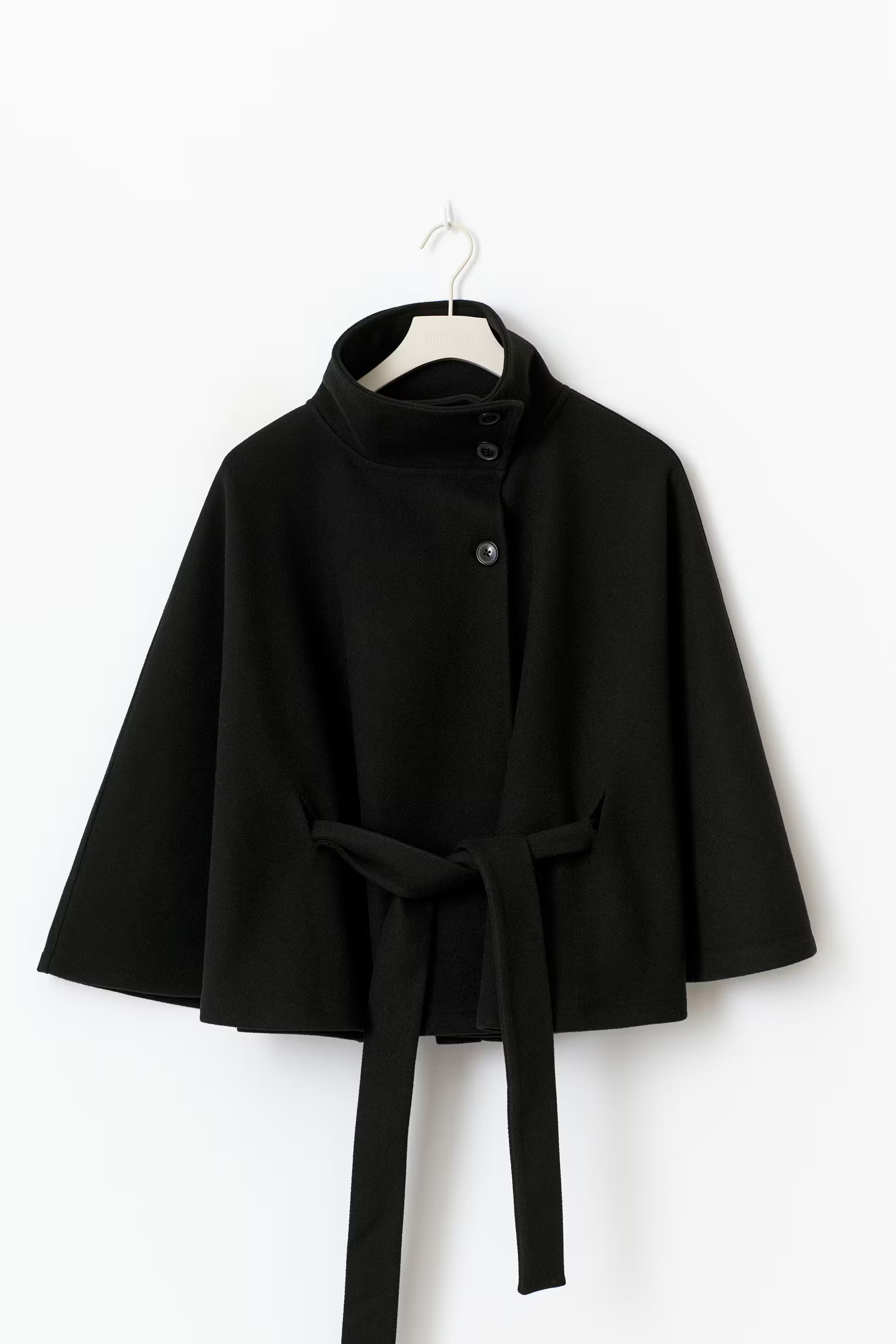 LorezaCape | Elegant Chic Women's Winter Cape Coat with High Collar