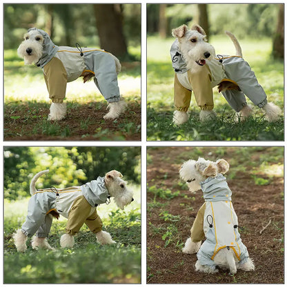 WaterProof Dog Snow Suit Full-Body Mud-proof Protection For Clean, Dry Walks