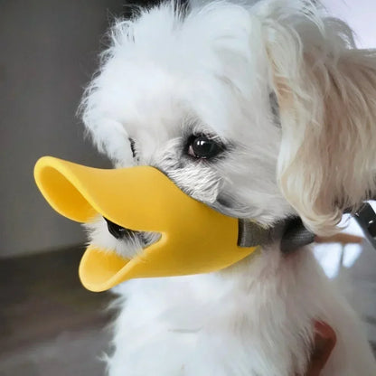Soft Silicone Duck Bill Dog Muzzle – Humane Anti-Bite, Anti-Scavenging Training Aid