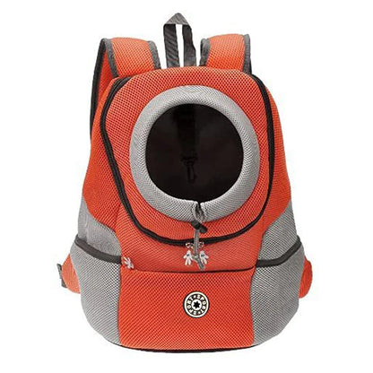 Pet Travel Backpack With Breathable Mesh And Padded Adjustable Straps For Comfort