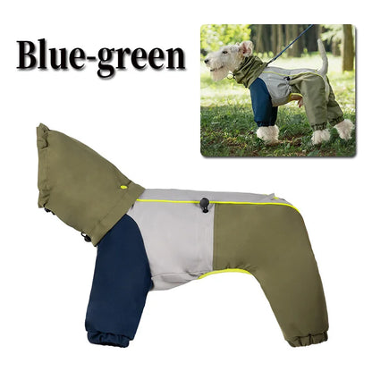 WaterProof Dog Snow Suit Full-Body Mud-proof Protection For Clean, Dry Walks