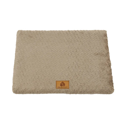 Orthopaedic Dog Bed With Washable Faux Fur Cover And Joint Support Foam Core