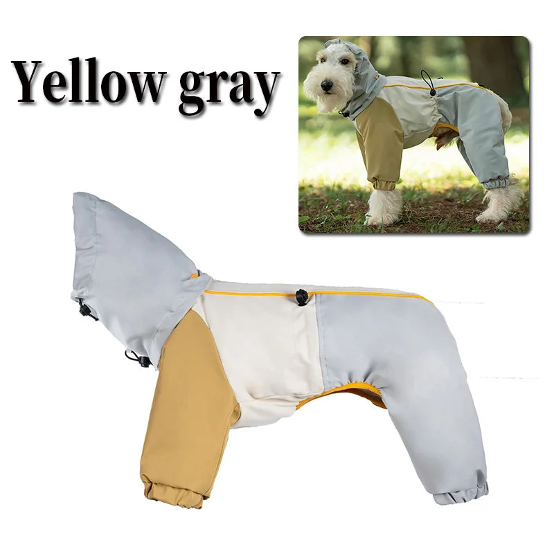 WaterProof Dog Snow Suit Full-Body Mud-proof Protection For Clean, Dry Walks