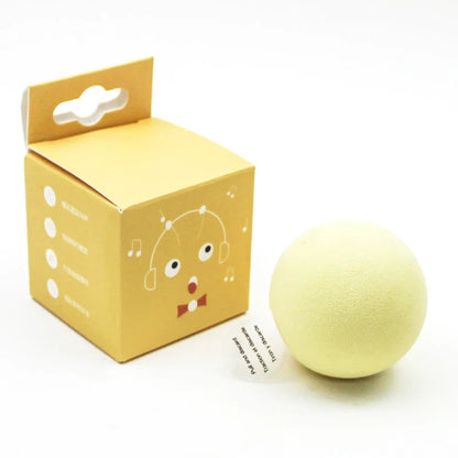 Interactive Chirping Cat Ball With Smart Touch Sensor And Refillable Catnip Toy
