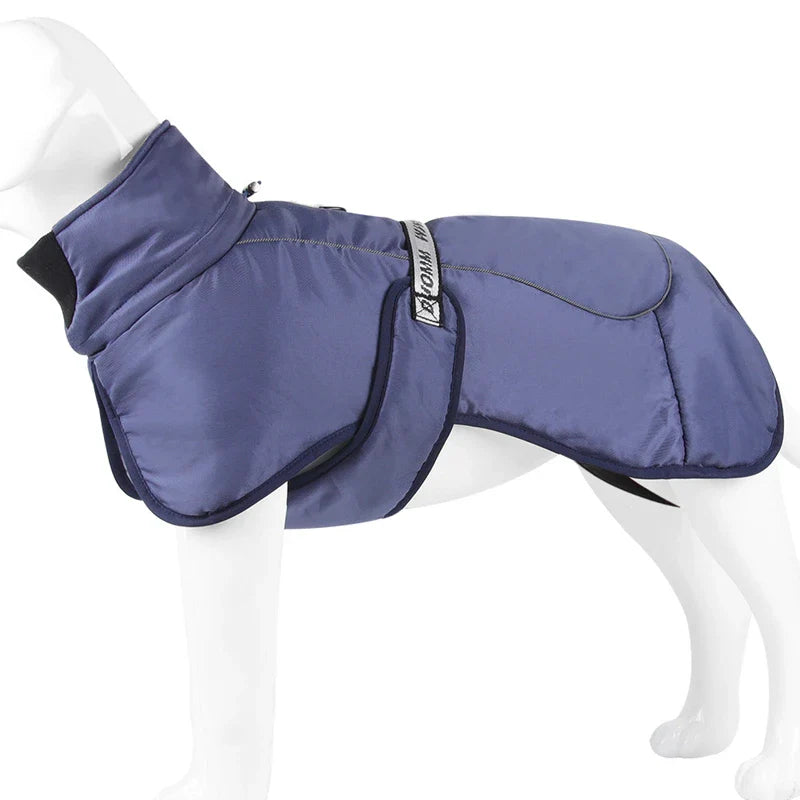 Titan Expedition Waterproof Reflective WInter Coat With Built-in Harness For Large Dogs