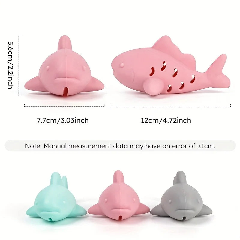 Silicone Fish Cat Treat Toy – Bite-Resistant Dental Chew & Slow Feeder Dispenser