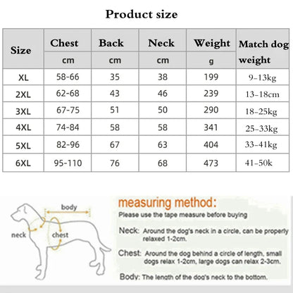 Titan Expedition Waterproof Reflective WInter Coat With Built-in Harness For Large Dogs