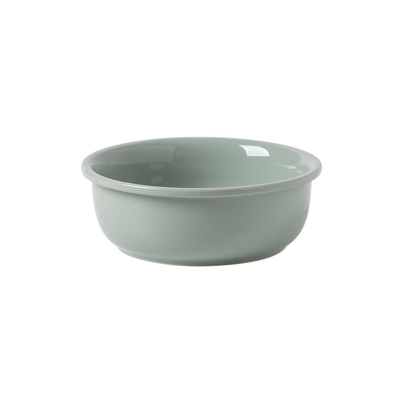 Misha Elevated Ceramic Cat Bowl With Adjustable Wooden Stand