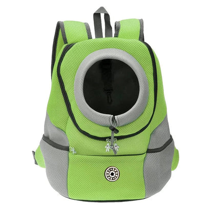 Pet Travel Backpack With Breathable Mesh And Padded Adjustable Straps For Comfort
