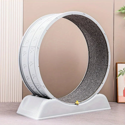 Ultra-Quiet Indoor Cat Exercise Wheel With Safety Lock – Running Treadmill For Large Breeds