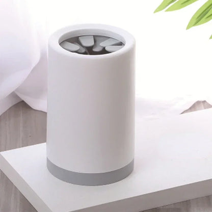 Portable Silicone Dog Paw Washer With 360° Soft Bristle Mud Remover Cup