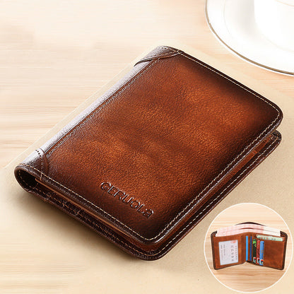 SecureGuard | Stylish Slim RFID Anti-Theft Wallet for Men