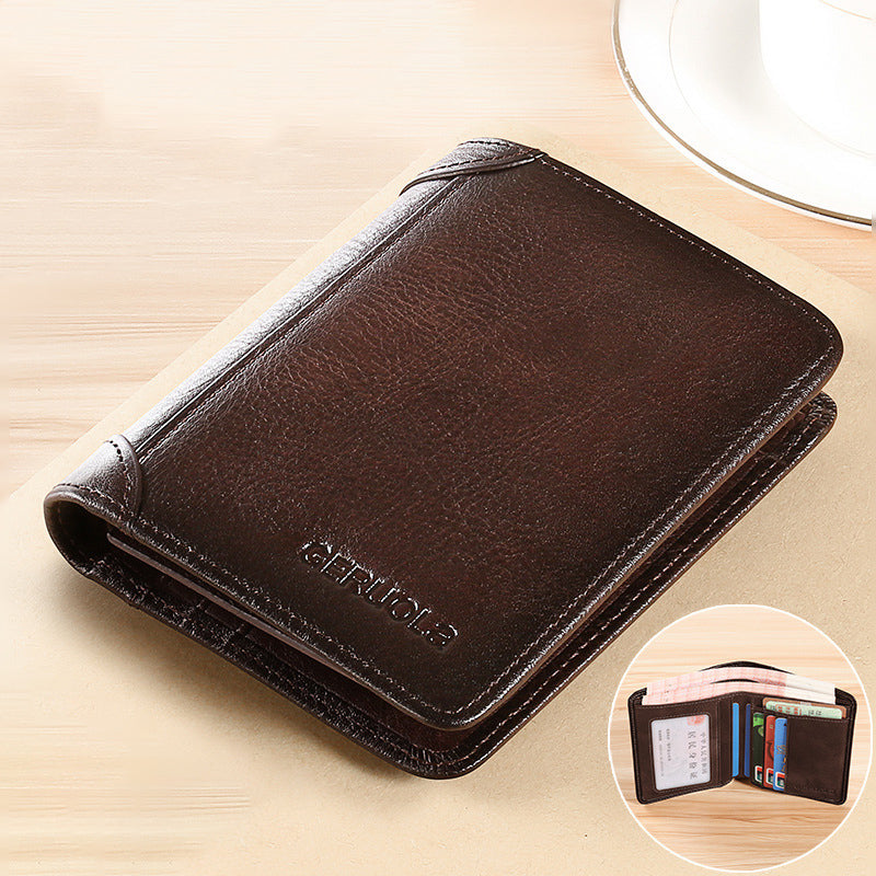 SecureGuard | Stylish Slim RFID Anti-Theft Wallet for Men