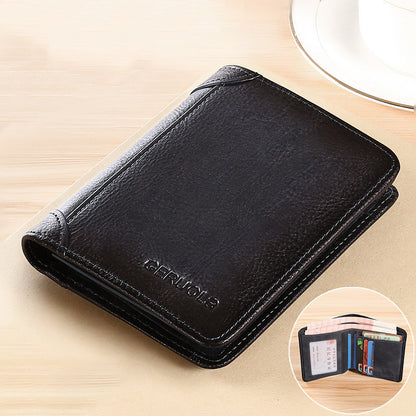 SecureGuard | Stylish Slim RFID Anti-Theft Wallet for Men