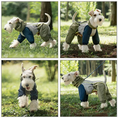 WaterProof Dog Snow Suit Full-Body Mud-proof Protection For Clean, Dry Walks