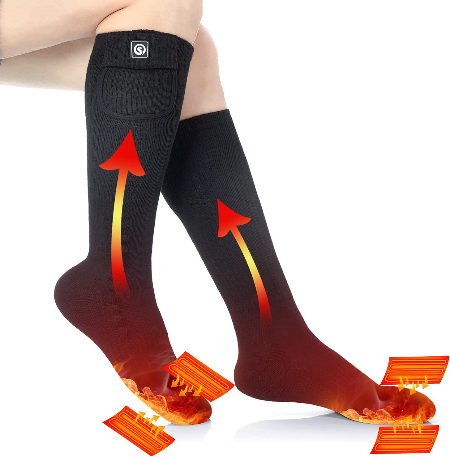 ThermoSocks | Premium Rechargeable Heated Socks for Men and Women