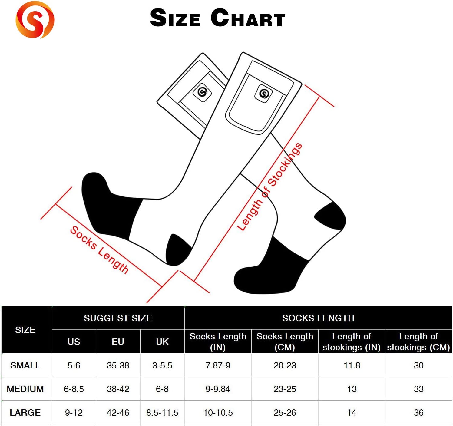 ThermoSocks | Premium Rechargeable Heated Socks for Men and Women