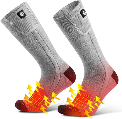 ThermoSocks | Premium Rechargeable Heated Socks for Men and Women