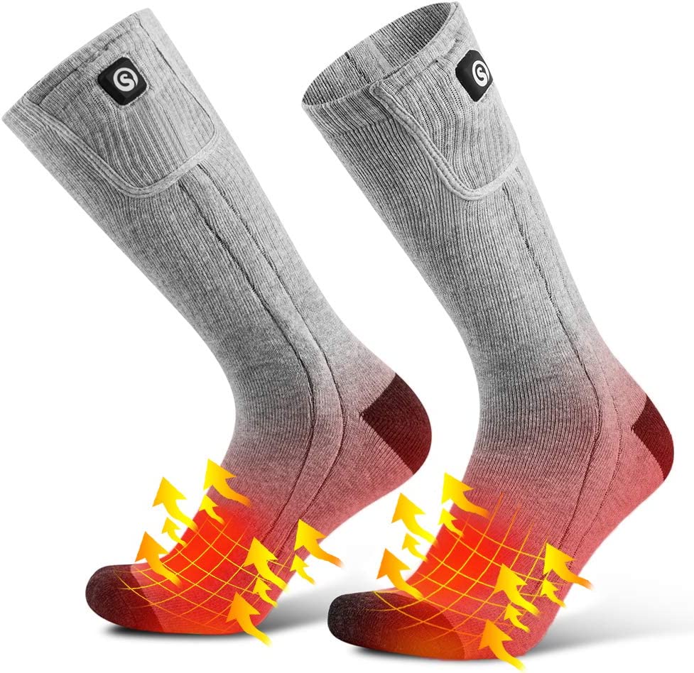 ThermoSocks | Premium Rechargeable Heated Socks for Men and Women