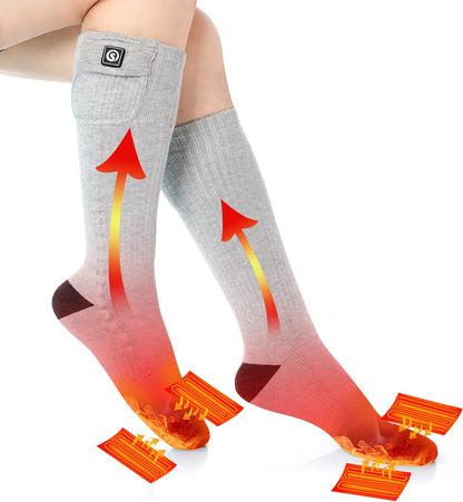 ThermoSocks | Premium Rechargeable Heated Socks for Men and Women