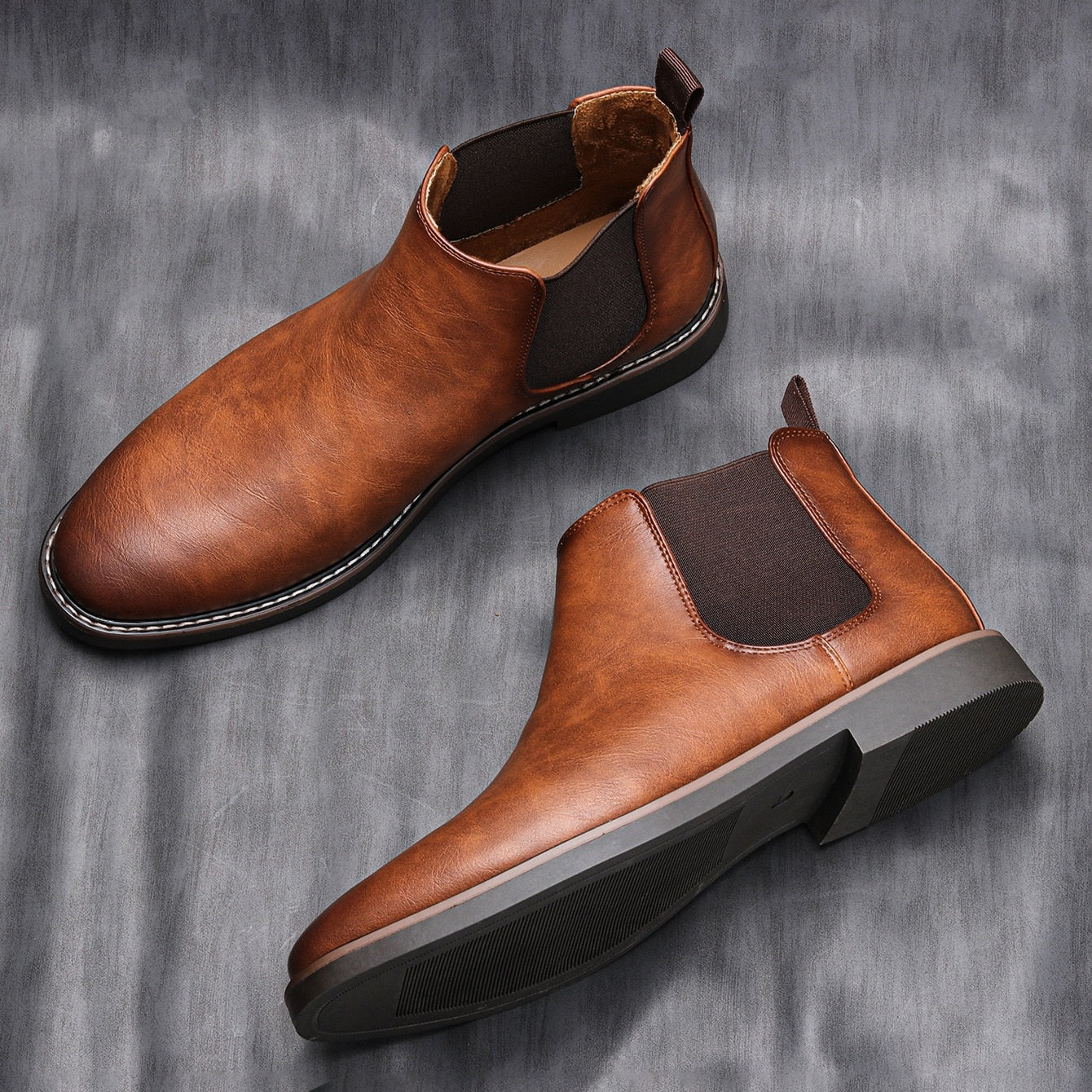 UrbanElegance | Stylish Comfortable Men's Chelsea Boots for All Occasions