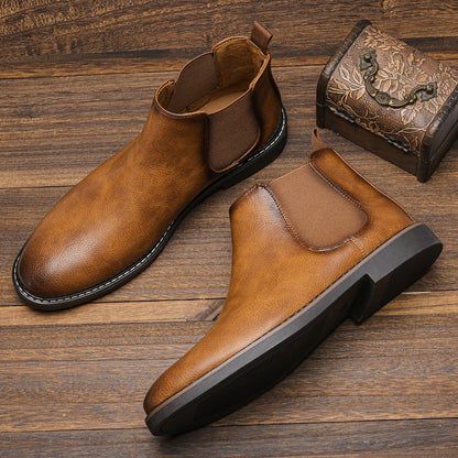 UrbanElegance | Stylish Comfortable Men's Chelsea Boots for All Occasions