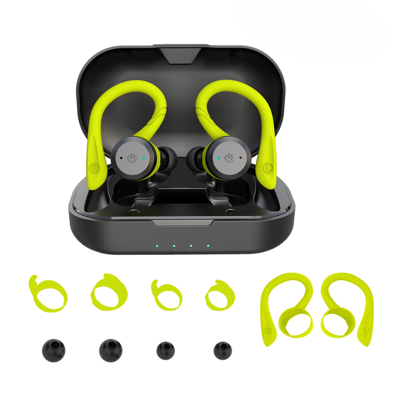 VegaWave | Durable Waterproof Bluetooth Wireless Sports Earbuds 20-Hour Playtime