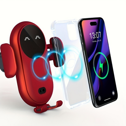 VeloCharge | Smart Wireless Car Phone Holder with Automatic Sensor