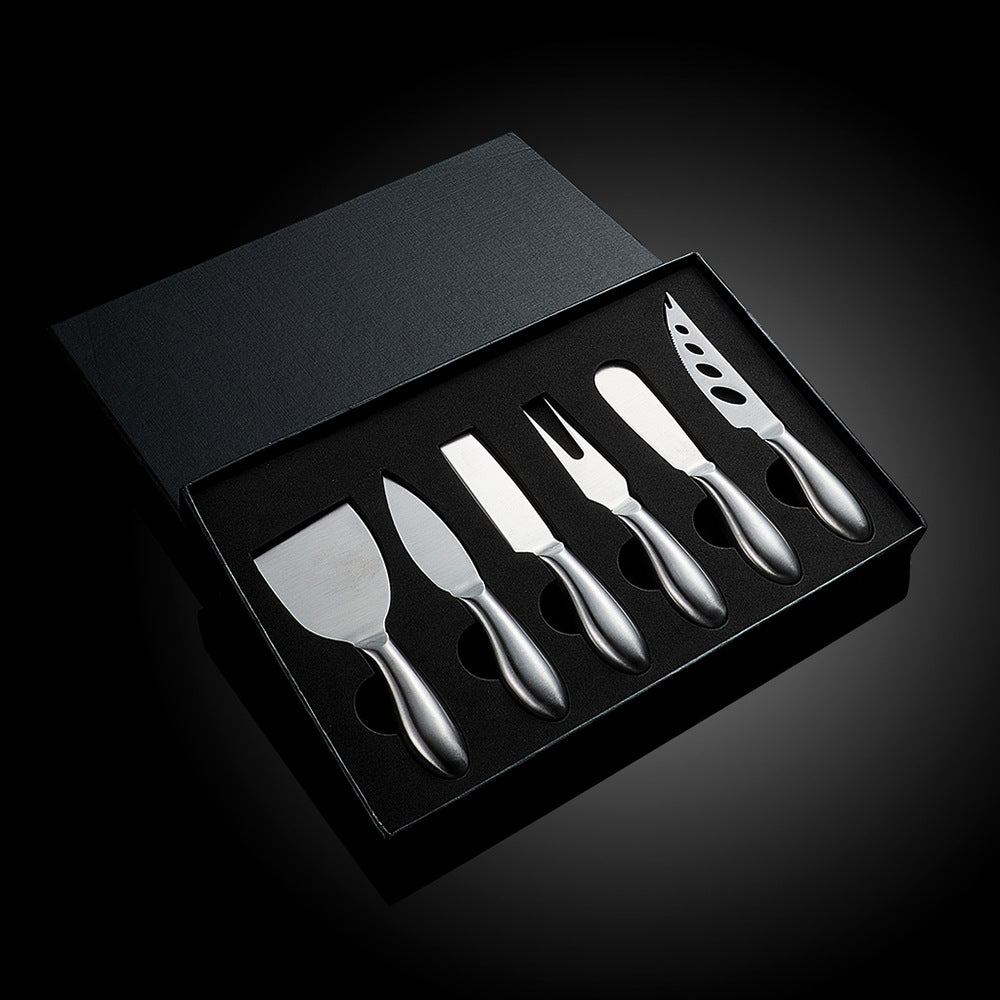 VeneziaCraft | Elegant Practical Stainless Steel Cheese Knife Set