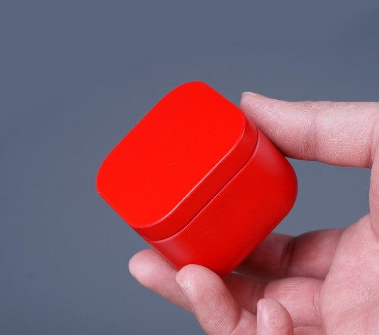 VibrantMetal | Stylish Versatile Small Storage Box for Tea and Snacks