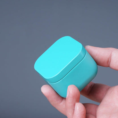 VibrantMetal | Stylish Versatile Small Storage Box for Tea and Snacks