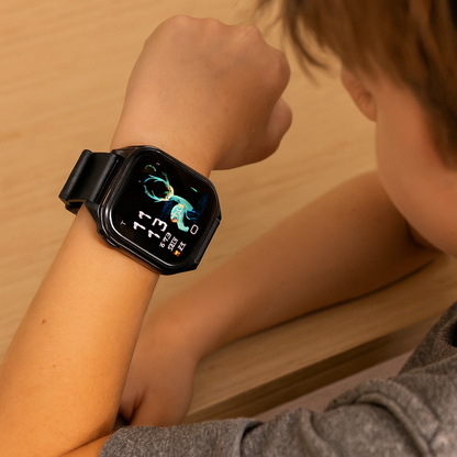 VibrantTech | Kids Fitness Tracker Watch – Fun Interactive Design with Touch Screen