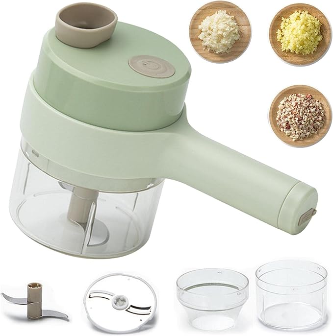 VitaChop | Compact Efficient Cordless Electric Vegetable Processor